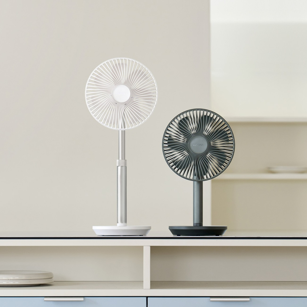 LUMENA PRIME3 USB 伸縮擺頭風扇-深綠